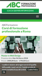 Mobile Screenshot of abcformazione.it